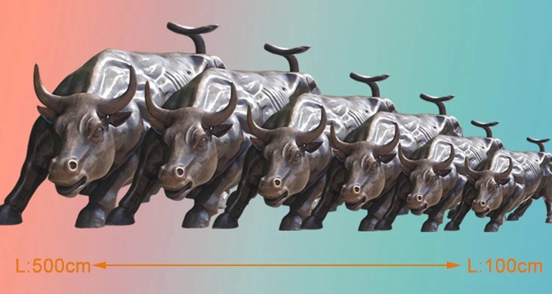bull bronze sculpture