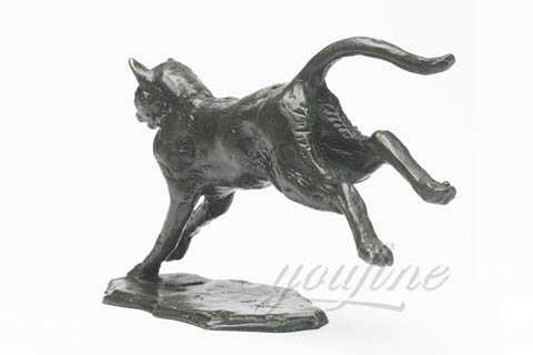 How Much Decor Bronze Life Size Cat Statue BOK-151