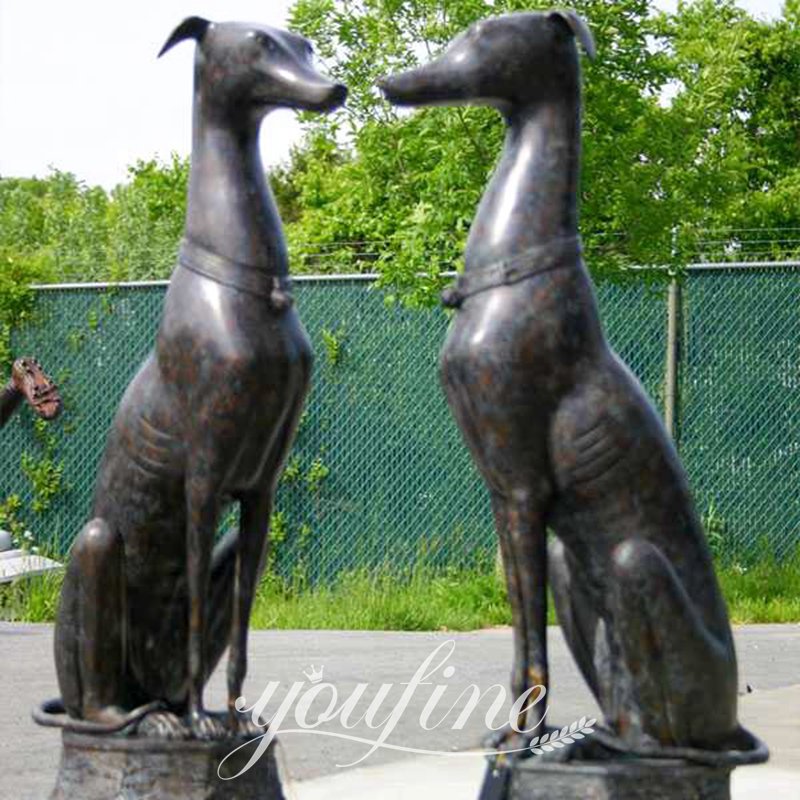 dog garden statues-YouFine Sculpture