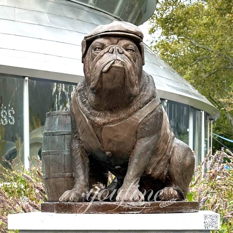 large english bulldog statue-YouFine Sculpture