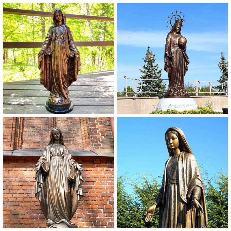 large mary statue
