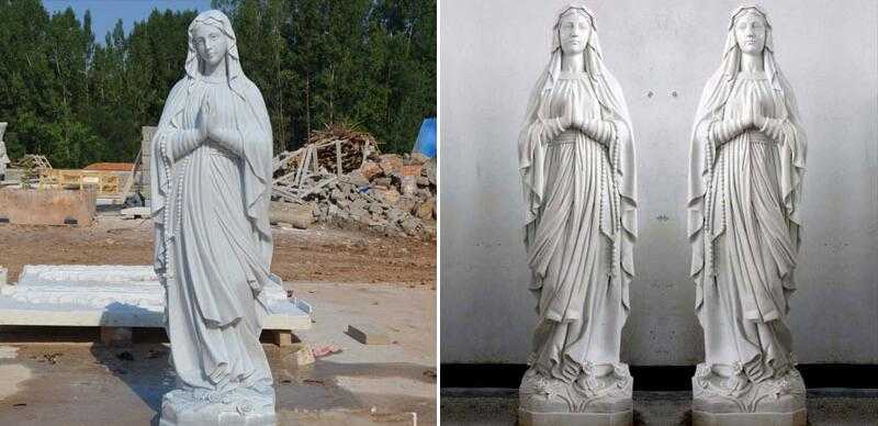 life size blessed mother statues for outside for sale