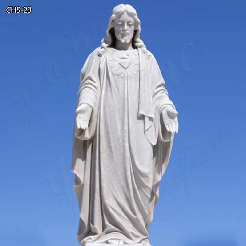 Natural White Marble Life Size Jesus Christ Statue CHS29YouFine Sculpture