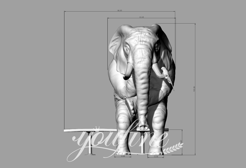 metal art sculptures animals-YouFine Sculpture