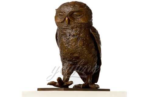 How much of the Metal Bronze Owl Sculpture for Sale