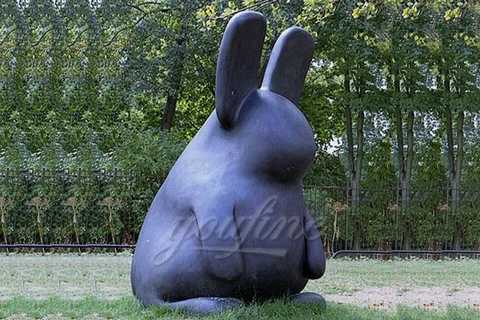 Large Outdoor Decorations Rabbit Bronze Sculpture for Sale