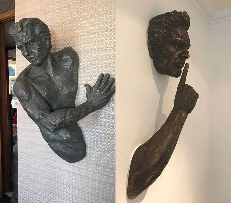 Indoor Cast Bronze Matteo Pugliese Sculpture Prices for sale wall decor