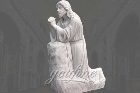 Carved Marble Blessed Jesus Statues