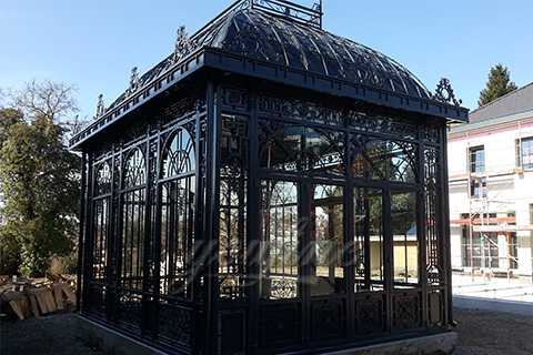 How to Install Germany Large Metal Wrought Iron Gazebo IOK-005