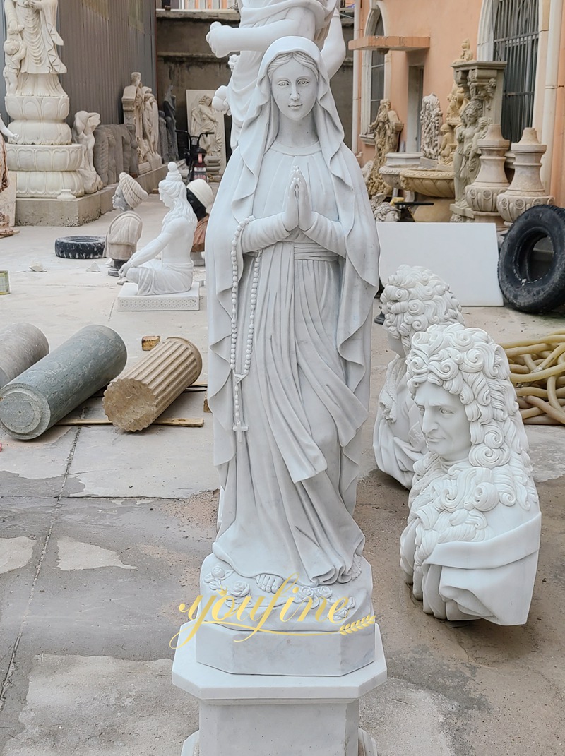 Marble Virgin Mary Statues for Church