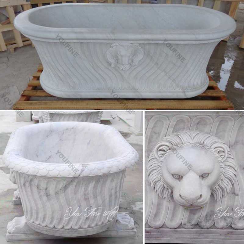 White marble bathtub for sale