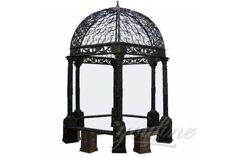 Black Wrought Iron Gazebo