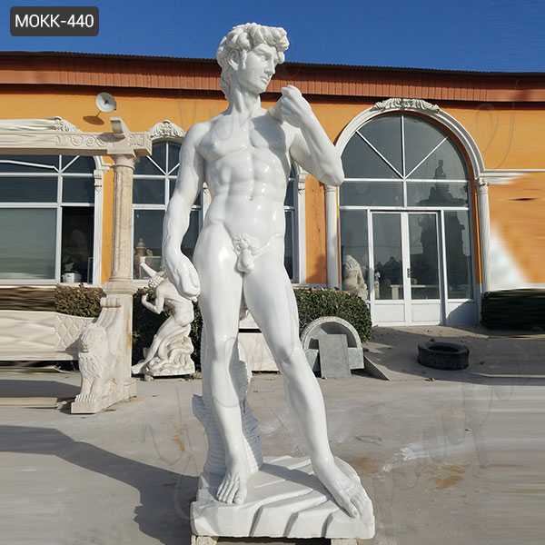 Famous artists design toscano michelangelo’s marble David statue