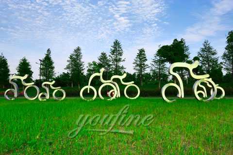 2017 New design 304 stainless steel sculpture with Long-term Service on sale