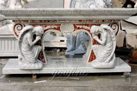 Church marble altar sculpture made for Carlos from Costa Rica