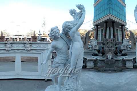 Famous art sculptures marble Apollo and Daphne statue for sale