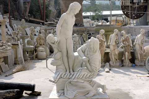 Famous sculpture of Pygmalion and Galatea sculpture for Netherlands client–MOK-558