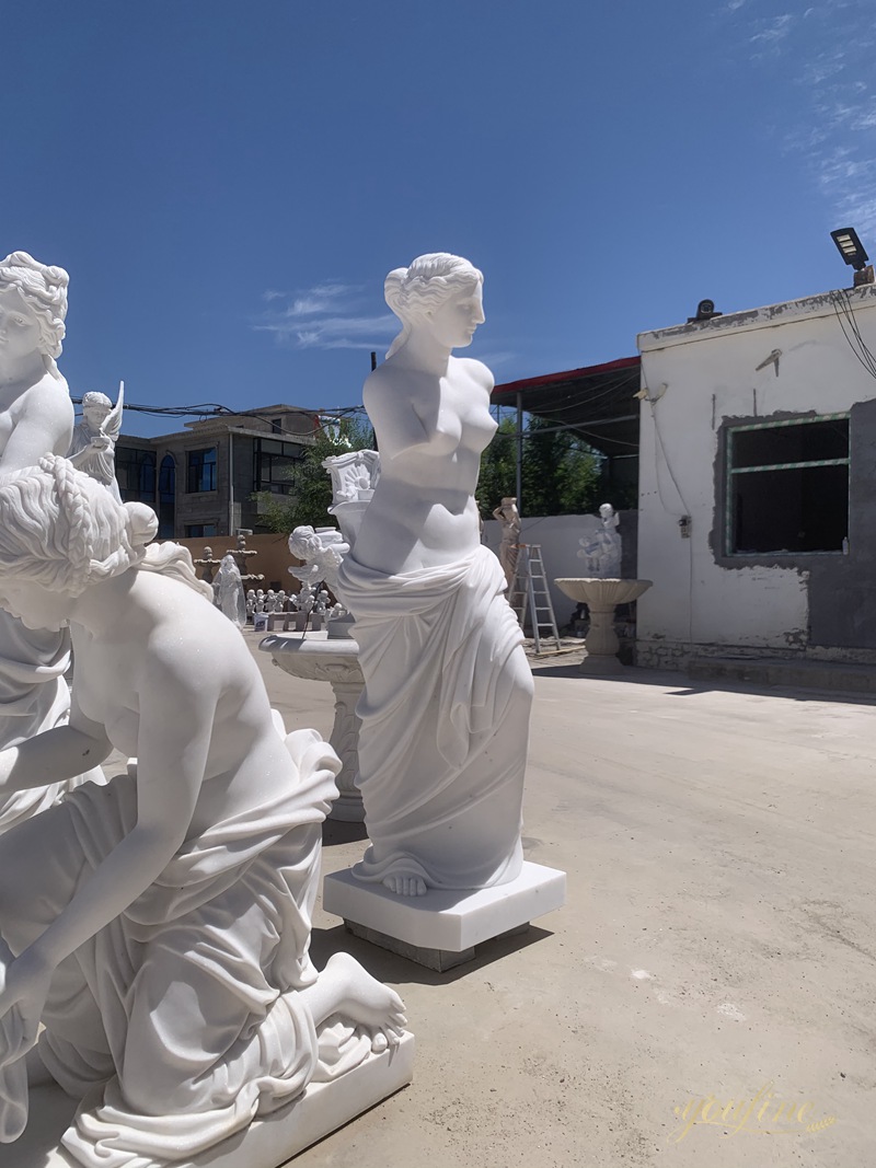 Famous Life Size Antique Marble Venus De Milo Art Statues For Sale