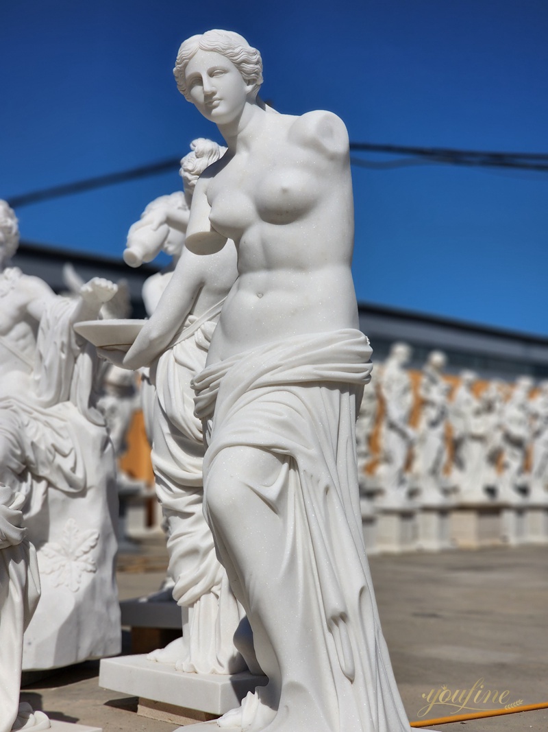 Famous Life Size Antique Marble Venus De Milo Art Statues For Sale