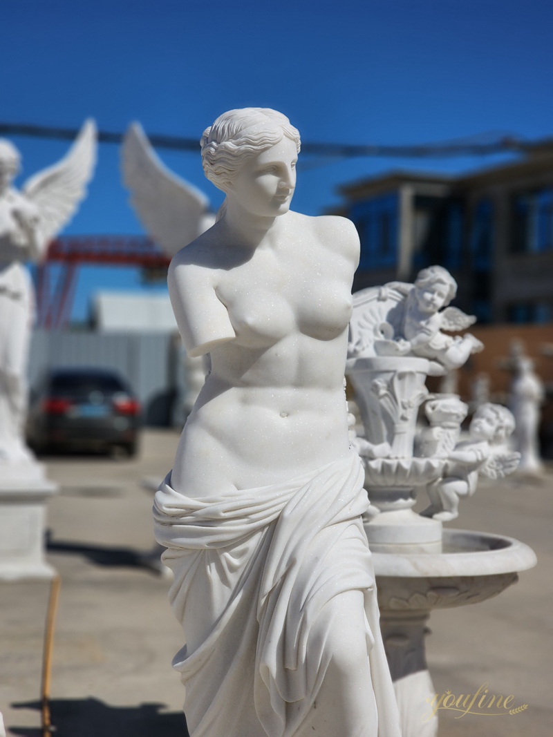 Famous Life Size Antique Marble Venus De Milo Art Statues For Sale