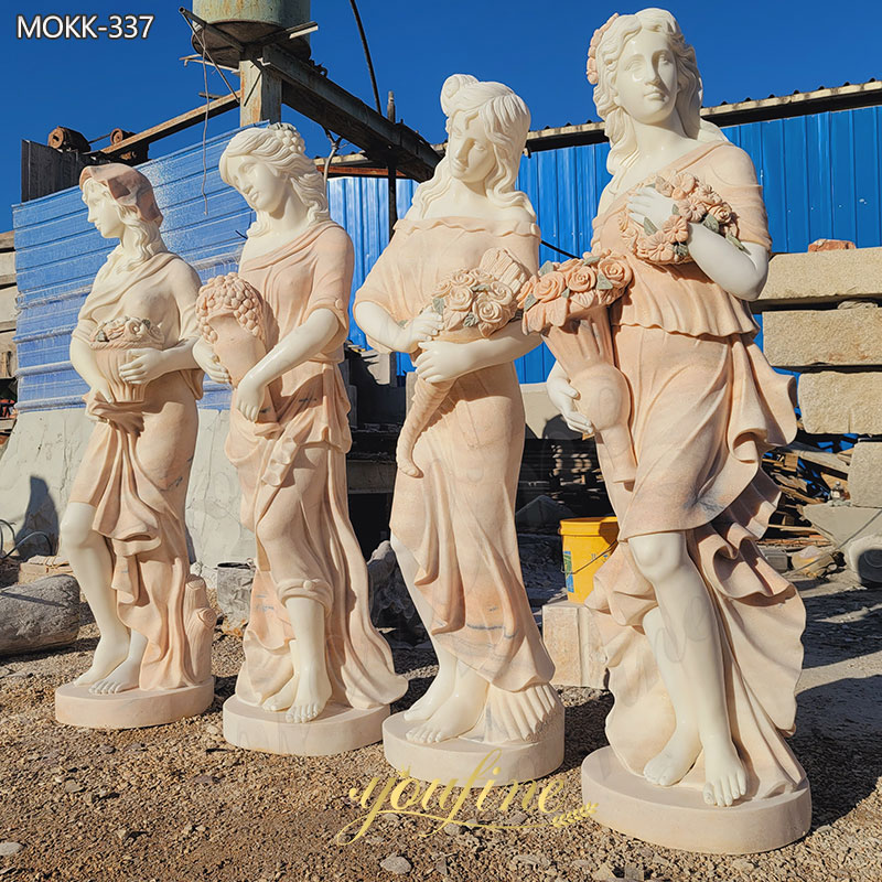 Four Season garden Maidens Sculpture