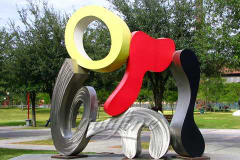 High Quality 304 stainless steel garden sculpture for decor SSS-022