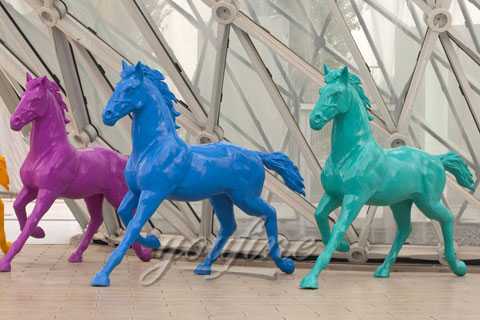 Stainless Steel Horse Sculpture for Garden