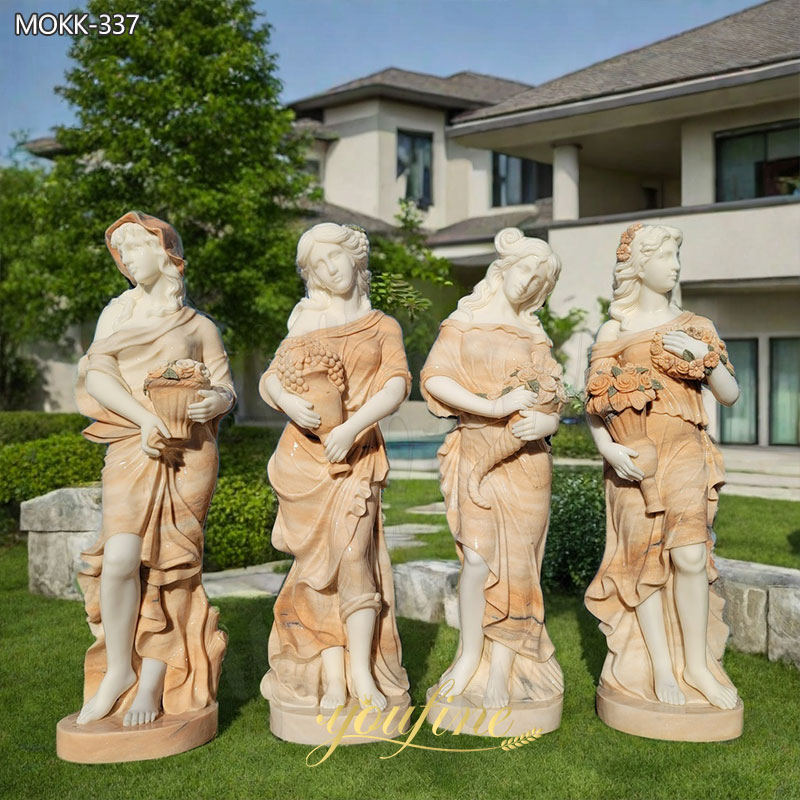Life SizeFour Season Maidens Sculpture