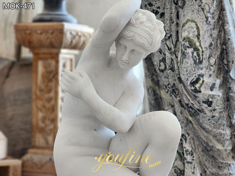 hand carving Crouching Venus