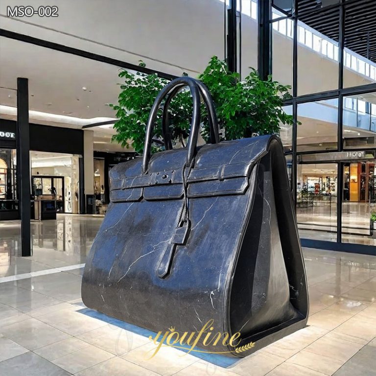 Large Marble Bag Sculpture for Sale MSO-002