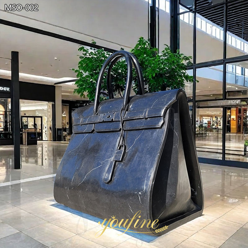 Large Marble Bag Sculpture for Sale MSO-002