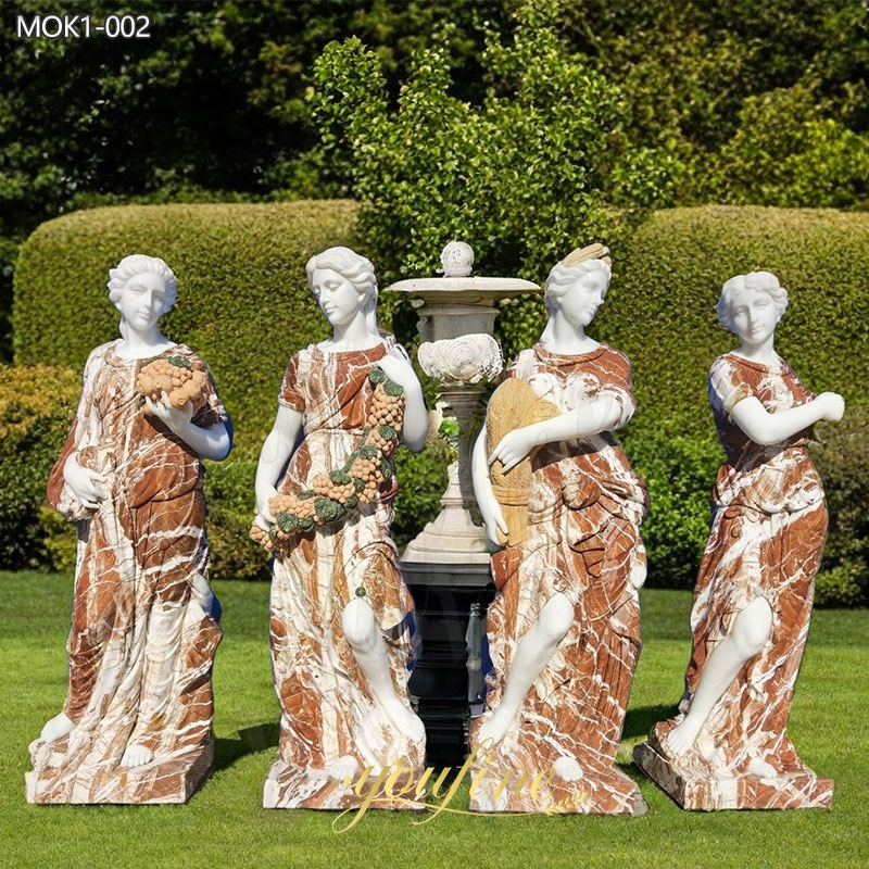 Marble Goddess Four Season Statues