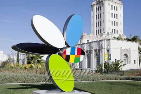 Outdoor Contemporary cartoon Stainless Steel Sculpture for Sale