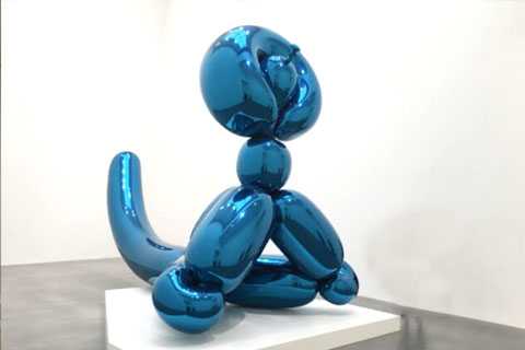 Directly Supply Abstract Mirror Polished Balloon duck