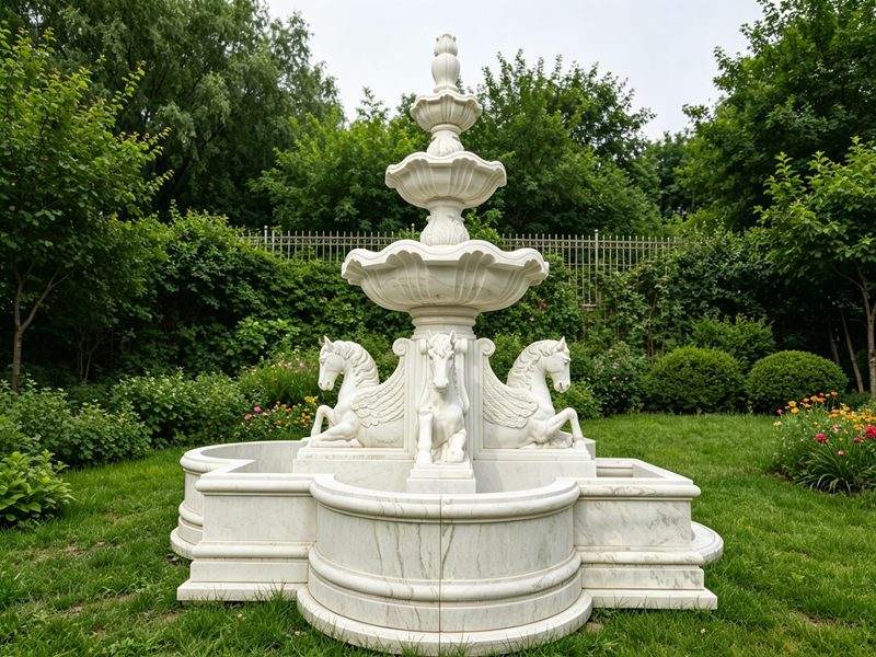fountain of the four horse