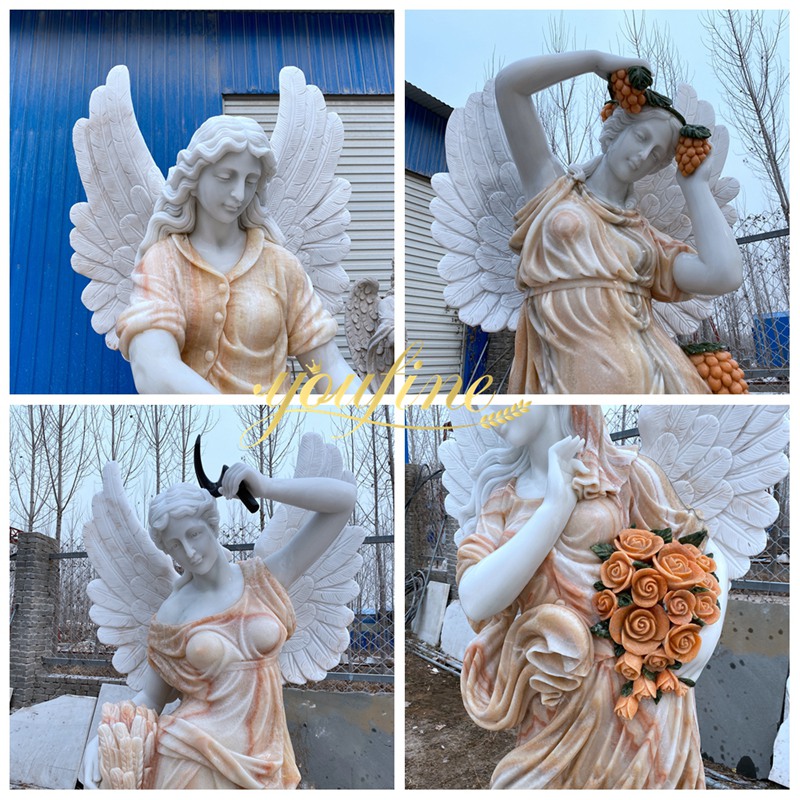 four season angel statues details