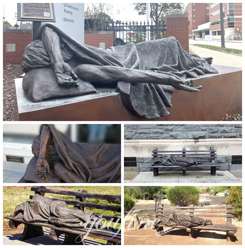 homeless sculpture-YouFine Sculpture