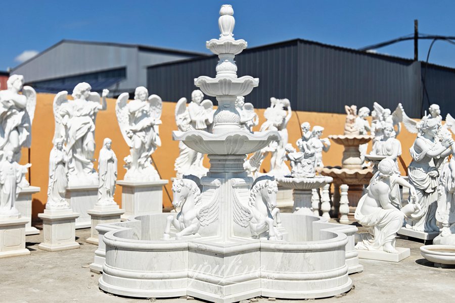 statue water fountain outdoor