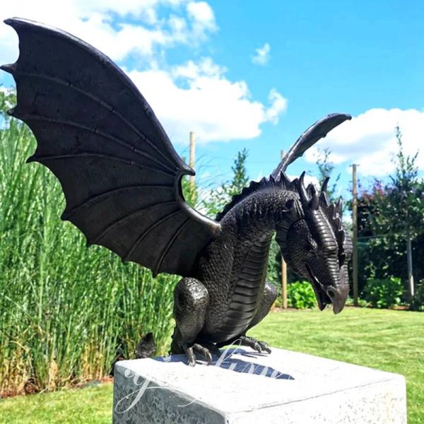 large outdoor dragon statues-YouFine Sulpture