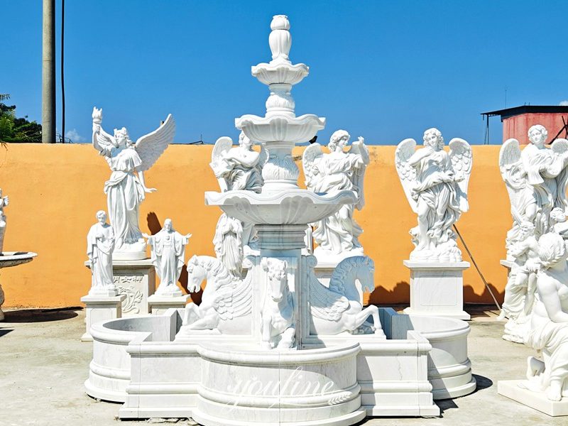 horse water fountain outdoor