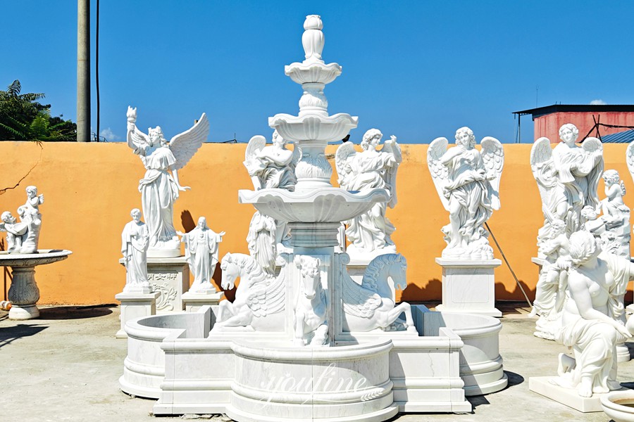 horse water fountain outdoor