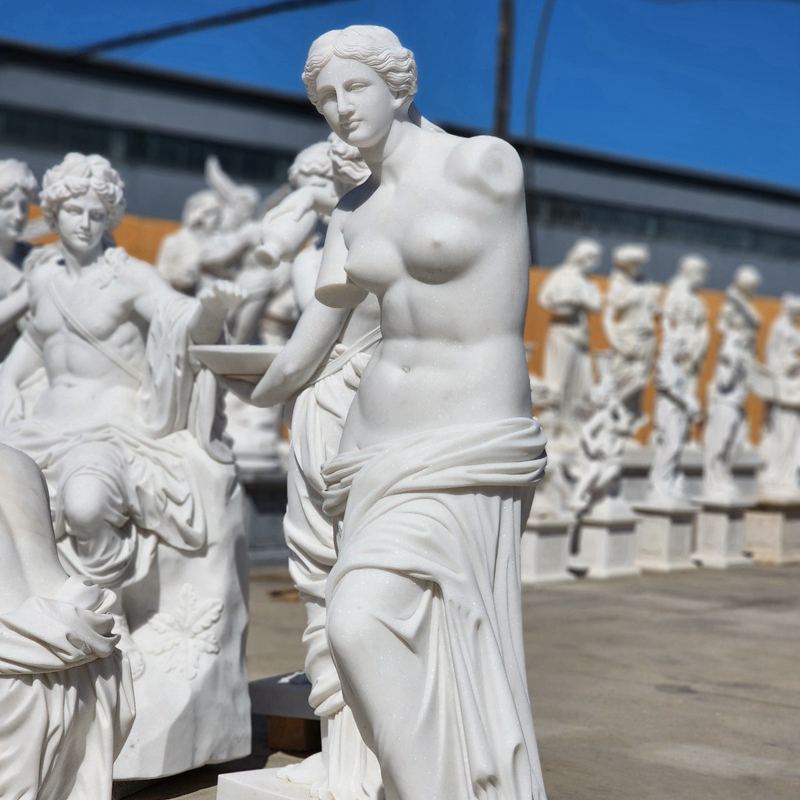 Famous Life Size Antique Marble Venus De Milo Art Statues For Sale