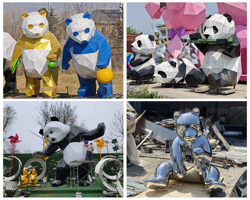 more stainless steel panda