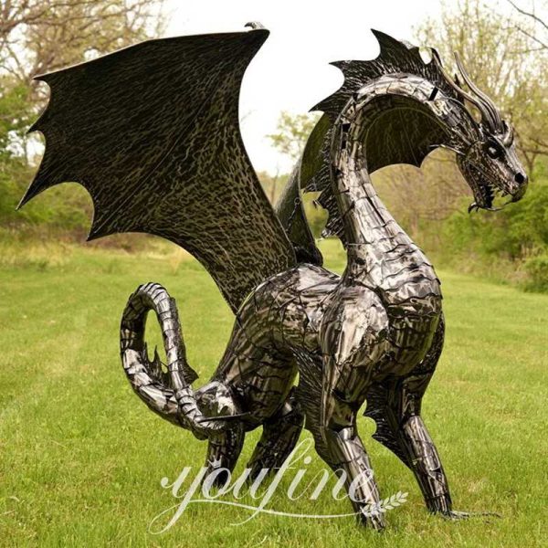 outdoor dragon statues-YouFine Sulpture