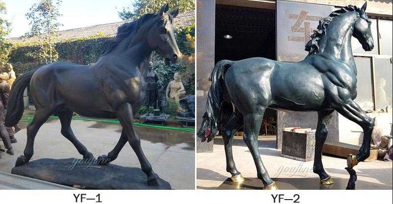 life size bronze horse statue for sale from China supplier