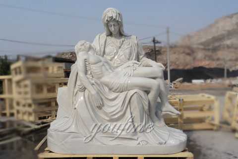 Church relilgious marble michelangelo pieta sculptures for sale