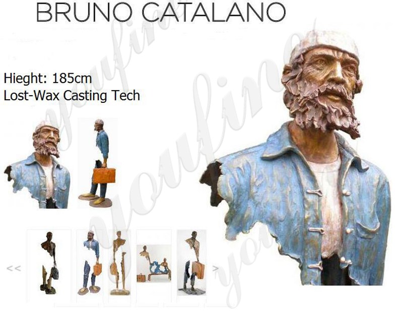 Bronze Traveler Statues-YouFine Sculpture