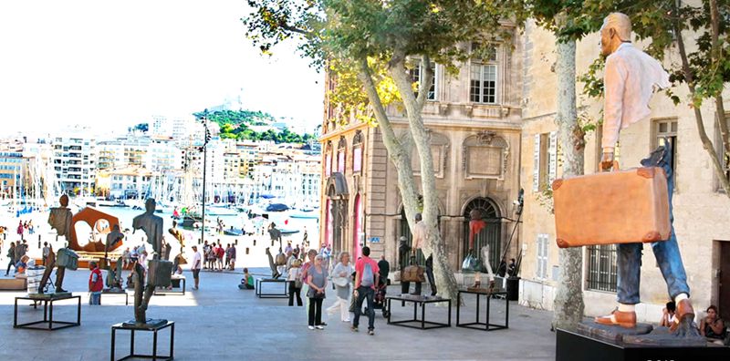 Bruno Catalano sculpture locations