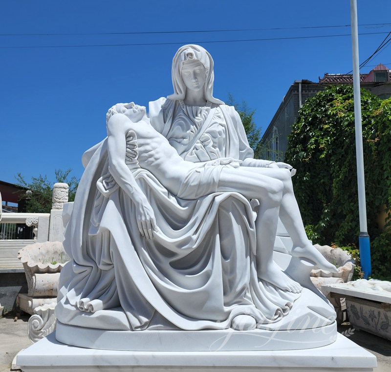 Church Religious Marble Michelangelo Pieta Sculptures for Sale CHS-262