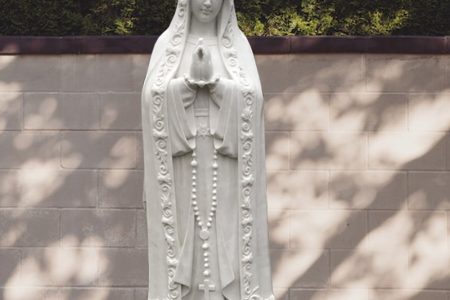 Religious sculptures of most beautiful fatima statues for church CHS-263
